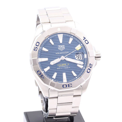 TAG HEUER Watch Aquaracer Caliber 5 Automatic WBD2112.BA0928 Men's Blue Used in