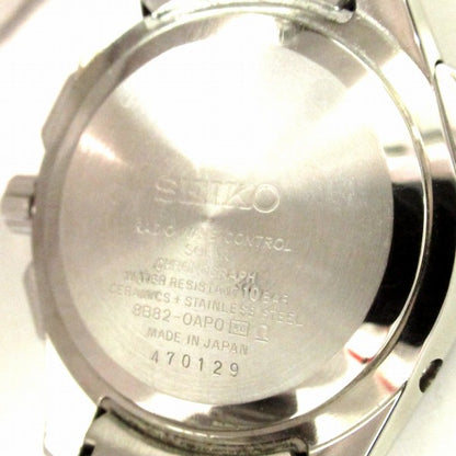 Seiko Watch BRIGHTZ Chronograph Solar Radio 8B82-0AP0 Used in Japan