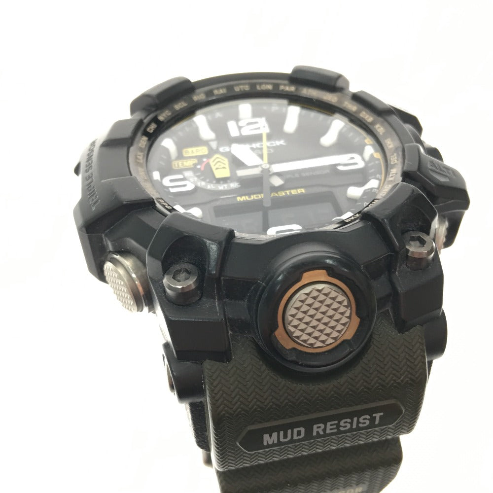 CASIO G-Shock Mud Master Solar Radio Triple Sensor Ver.3 Ana-Digi GWG-1000 Used