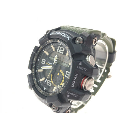 Casio Watch G-Shock Mudmaster Khaki×Black GG-1000 Used in Japan