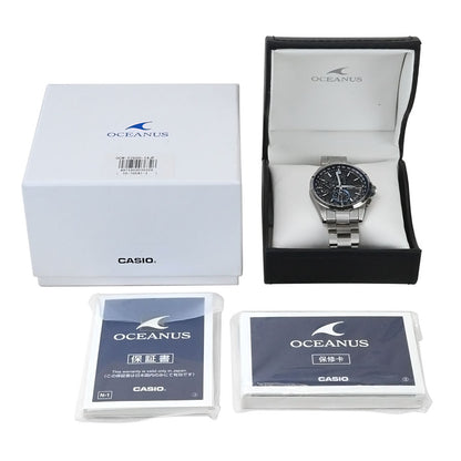 Casio Watch Oceanus Titanium Men's Black Dial OCW-T2600-1AJF Used in Japan