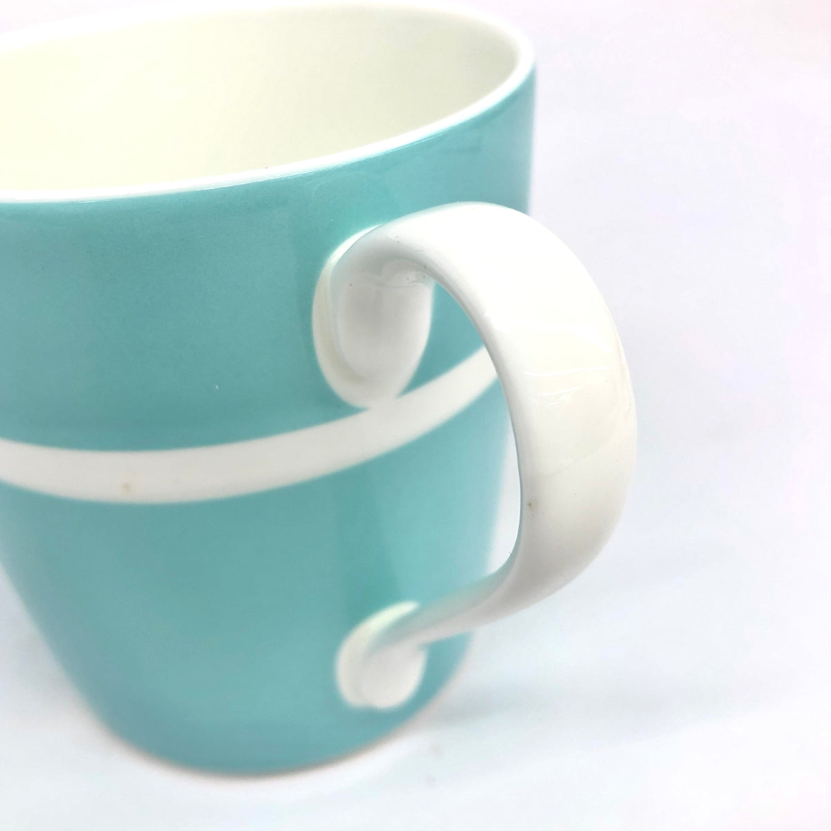 Near Mint TIFFANY&Co. Tiffany mug w/box set of 2 blue pair Used in Japan