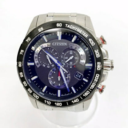 Citizen Watch Eco Drive ATTESA Chronograph E610-S104831 Used in Japan