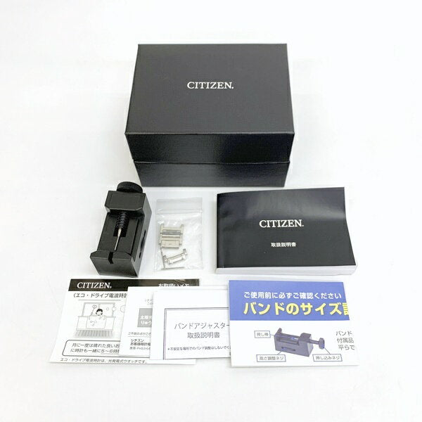 Citizen Watch Eco Drive ATTESA Chronograph E610-S104831 Used in Japan