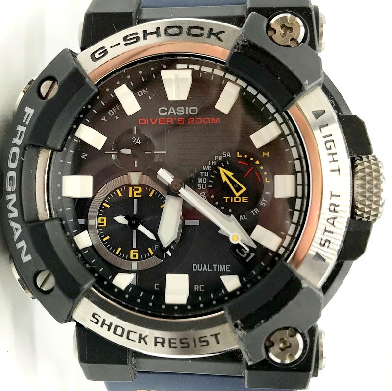 Casio Watch G-SHOCK MASTER OF G Frogman GWF A1000 1A2JF Master of G Used in JPN