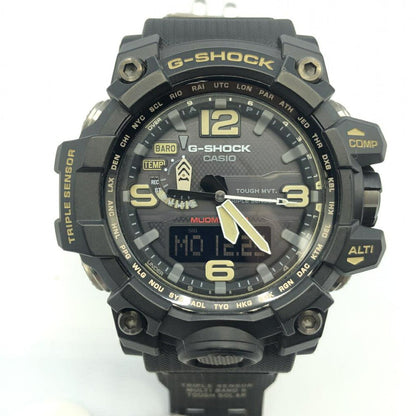 Casio Watch Madmaster Tough Solar Black GWG-1000-1AJF Used in Japan