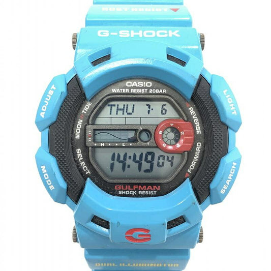 CASIO G-SHOCK Watch Gulfman Solar G-9100BL  Used in Japan