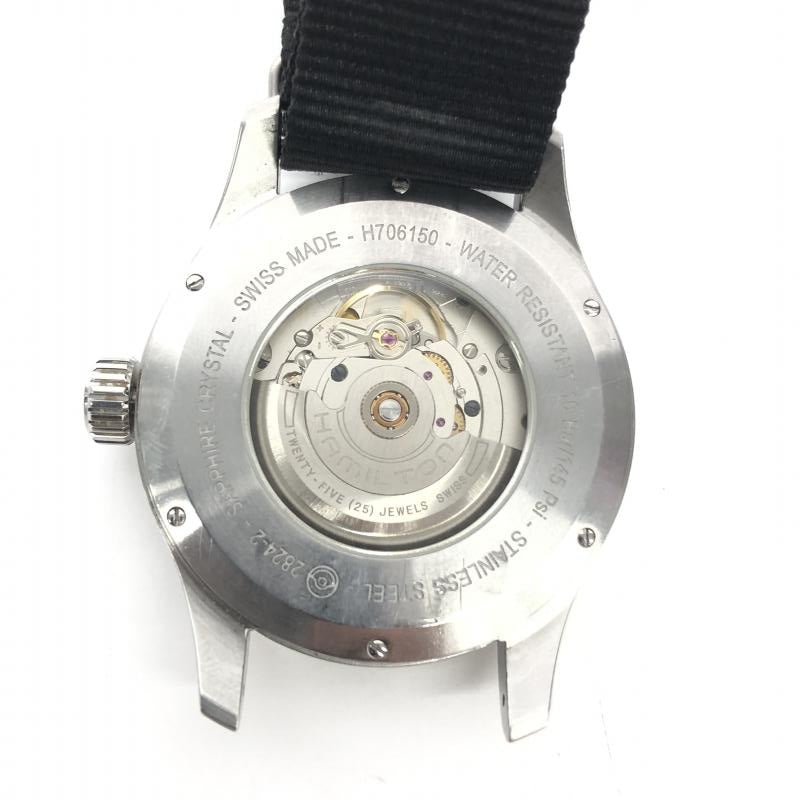 Hamilton Watch Khaki Field Officer H70615833 Used in Japan