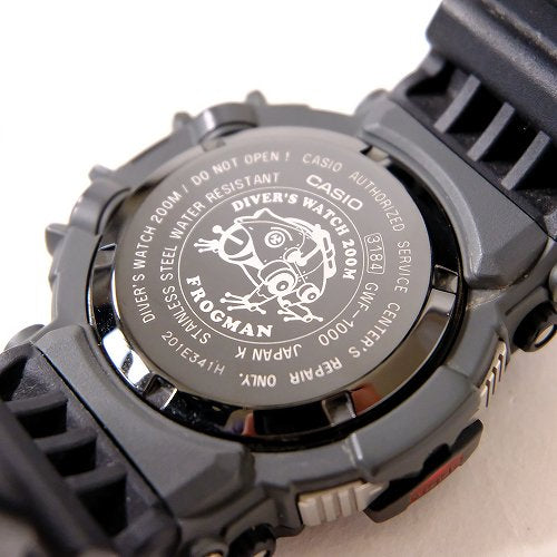 Casio Watch G-Shock Master of G Frogman GWF-1000-1JF Used in Japan