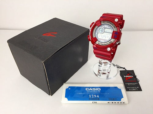 CASIO G-SHOCK Watch FROGMAN MASTER OF G DW-8201GF-4JF Used in Japan