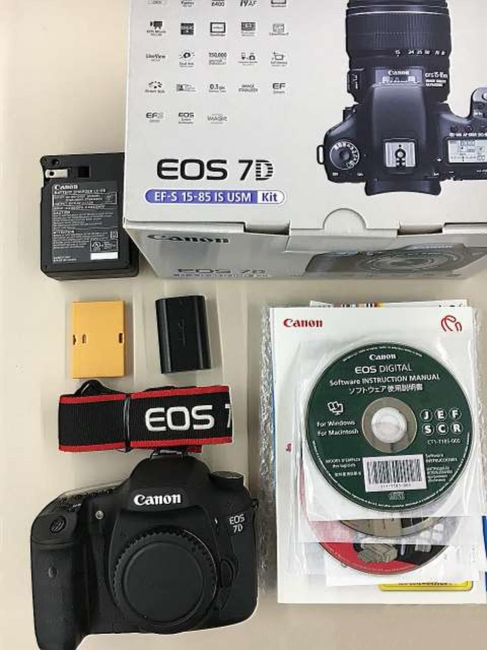 CANON Model Number: EOS7D Compact Digital Camera Used in Japan