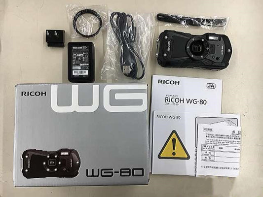 RICOH Model number: WG-80 Compact Digital Camera Used in Japan