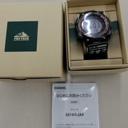 Near Mint Casio Watch PROTREK PRW-3400Y Used in Japan