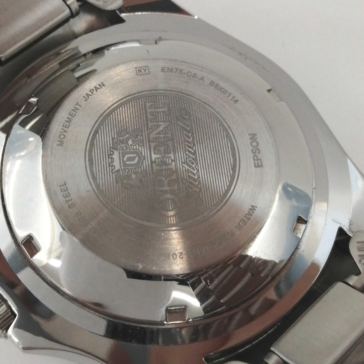 Orient Mako XL Model number: FEM75004B9 Automatic winding Used in Japan