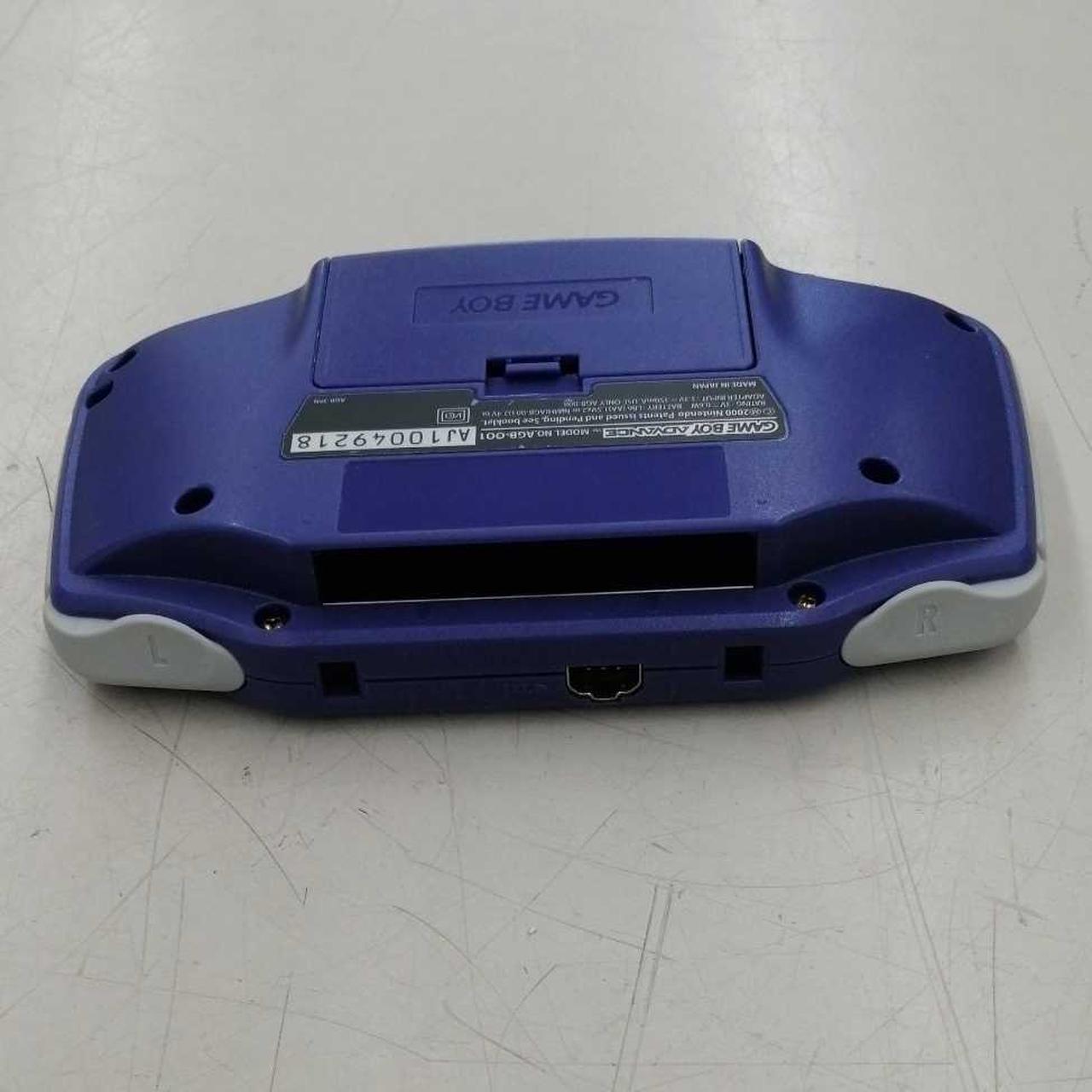 Nintendo Gameboy Advance Violet AGB-001 Used in Japan