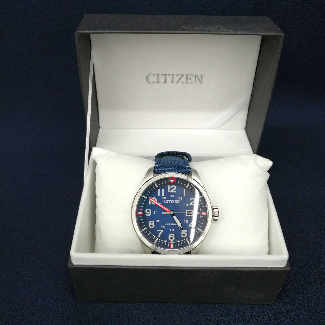 Near Mint Citizen Watch Eco Drive J810-S109752 w/box Used in Japan