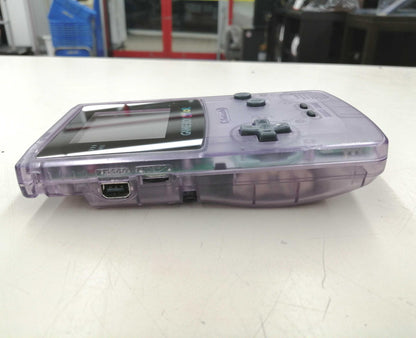 Nintendo Gameboy Color Clear Purple CBG-001 Used in Japan