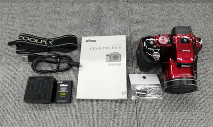 Nikon Compact Digital Camera Model number: COOLPX P610 Used in Japan