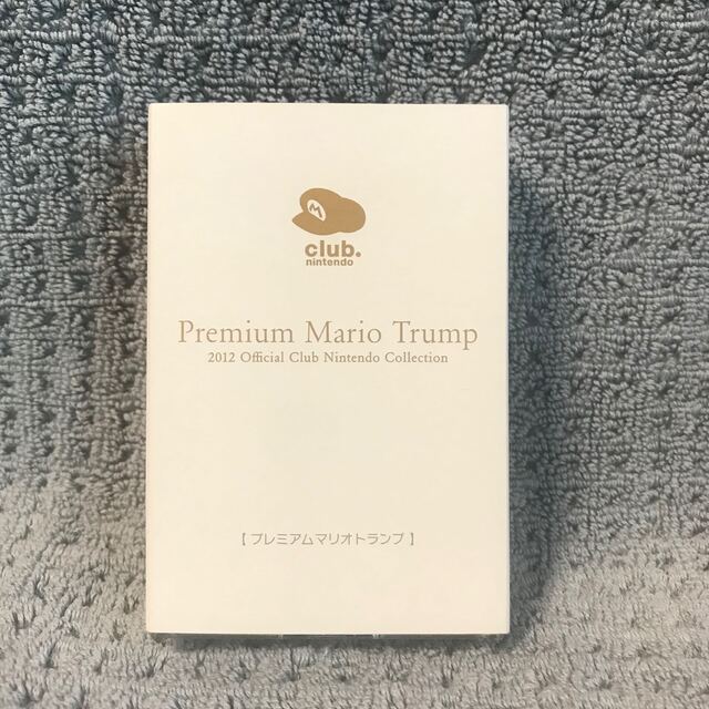 Rare Novelty Mint Premium Mario playing cards Used in Japan