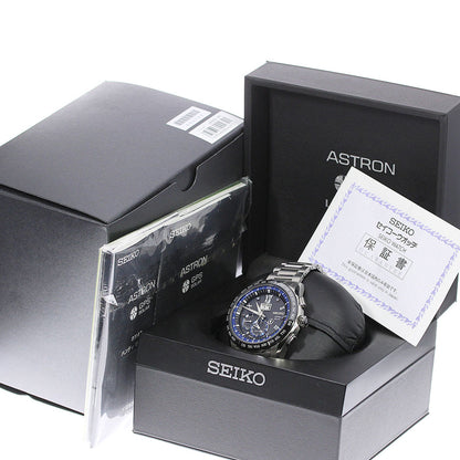 Seiko Watch SBXB145 Astron 5th Anniversary Limited Model Big Date Solar Radio Me