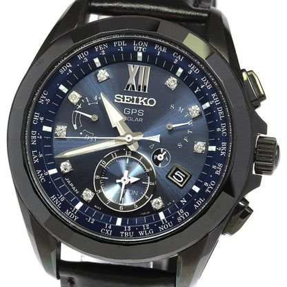 Seiko Watch SBXB081 Astron 9P Diamond Limited to 500 Solar Radio Used in Japan