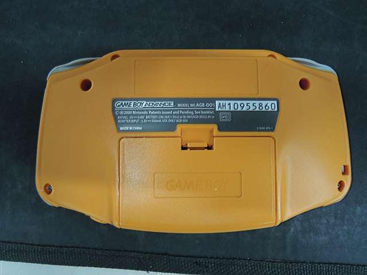 Nintendo Gameboy Advance Yellow AGB-001 Used in Japan