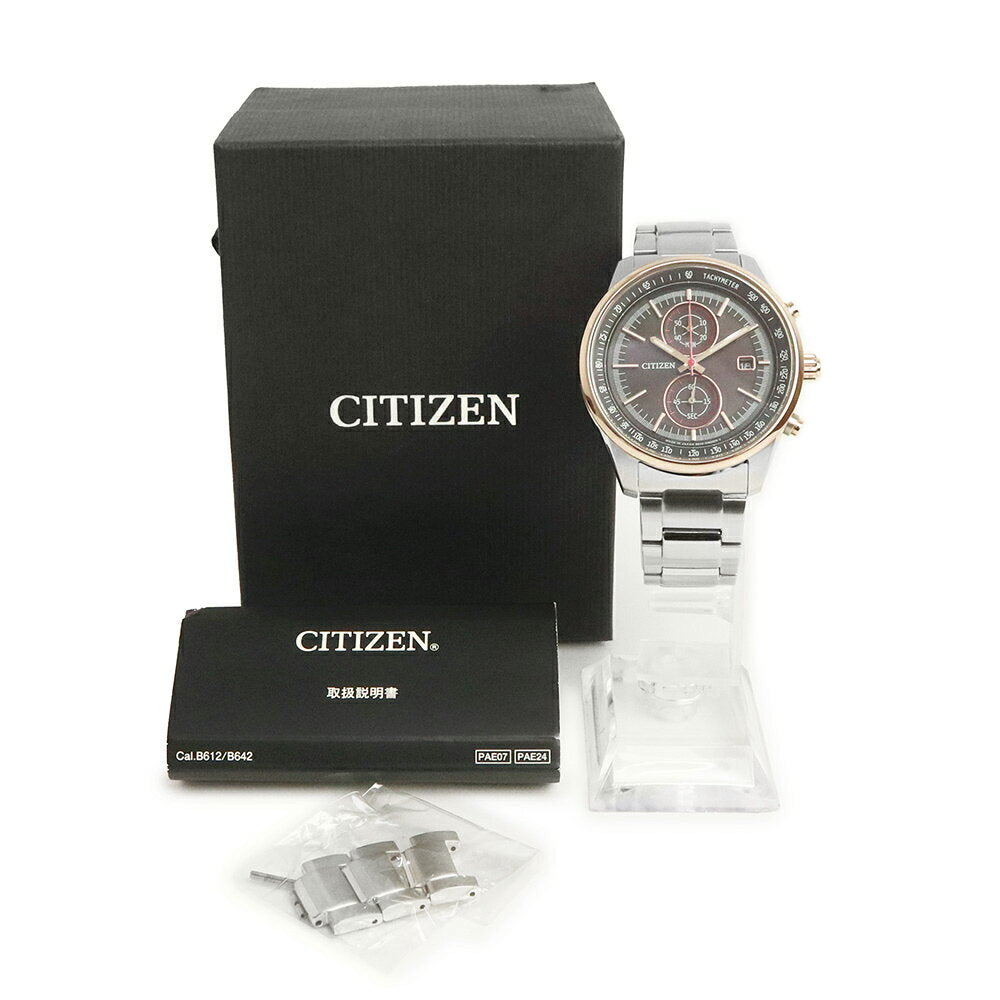 Citizen Watch Eco Drive Rugby Japan model BRAVE BLOSSOM CA7034-61E Used in Japan