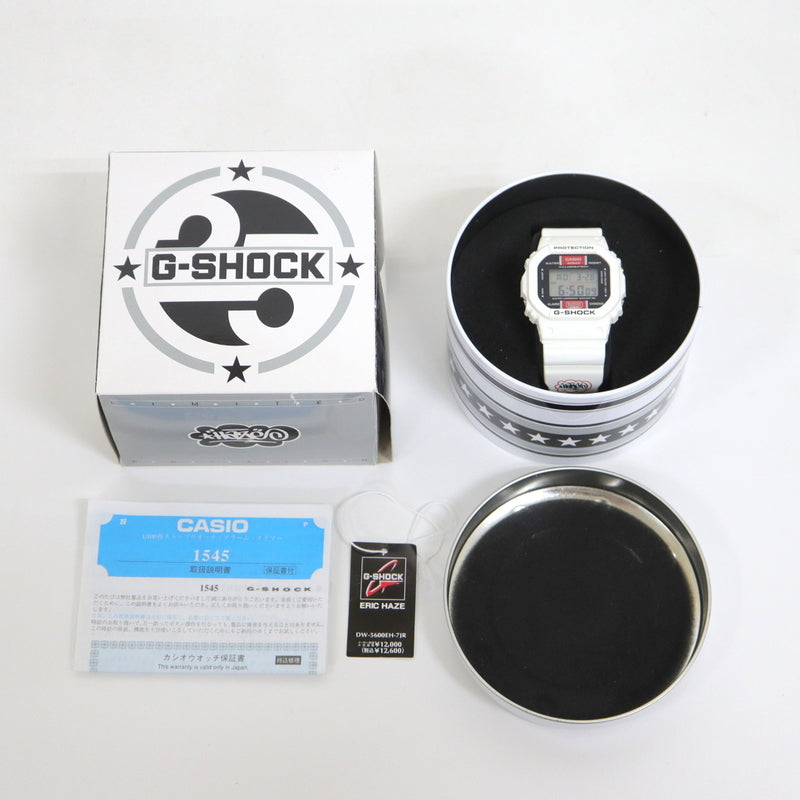 Casio Watch G-SHOCK ERIC HAZE Collaboration DW-5600EH-7JR Used in Japan