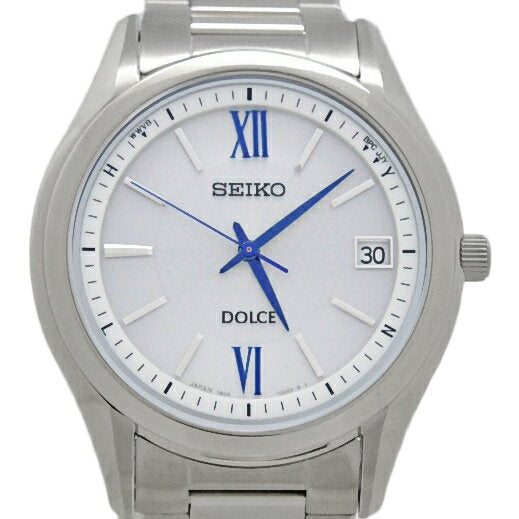 Seiko Watch Dolce Solar Radio Ti Men's Quartz SADZ185 / 7B24-0BM0 Used in Japan