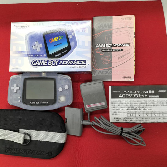 Nintendo Gameboy Advance Clear AGB-001 Used in Japan