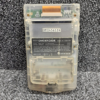 Nintendo Game Boy Color Clear CGB-001 Used in Japan