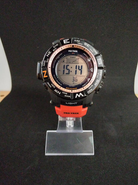 Casio Watch PROTREK PRW-3500Y Solar Radio Used in Japan