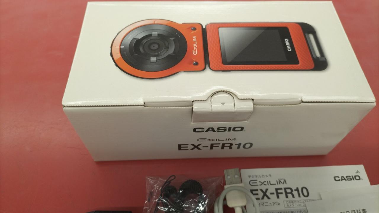 CASIO Model Number: EX-FR10 Compact Digital Camera Used in Japan