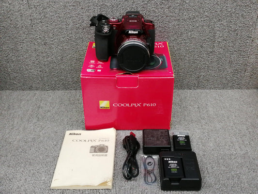 NIKON Model number: COOLPIX P610 Compact Digital Camera Used in Japan