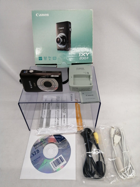 CANON Model Number: IXY 200F Compact Digital Camera Used in Japan