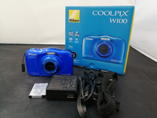 NIKON Digital Camera Model number: COOLPIX W100 Used in Japan