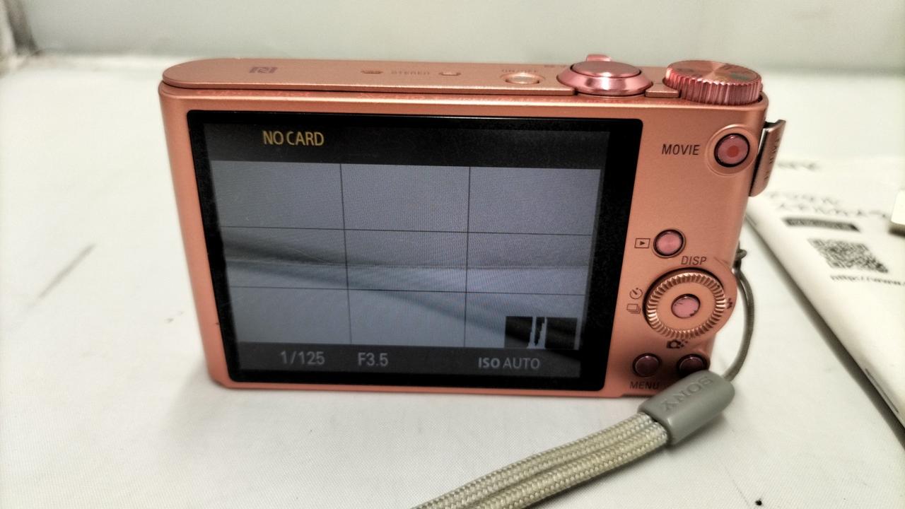 SONY Digital Camera Model number: DSC-WX350 Used in Japan