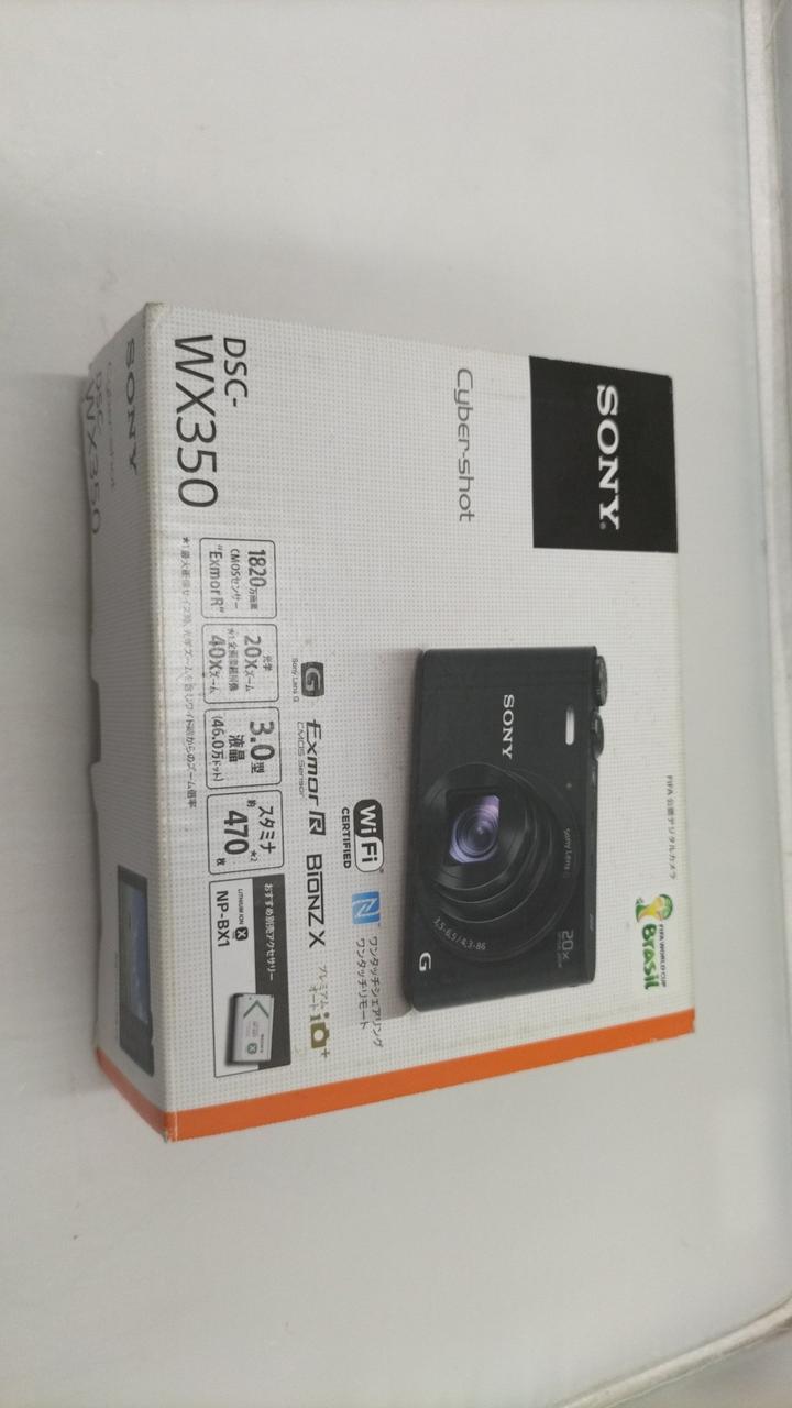SONY Digital Camera Model number: DSC-WX350 Used in Japan