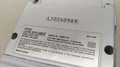 Nintendo Game Boy Light MGB-101 Used in Japan