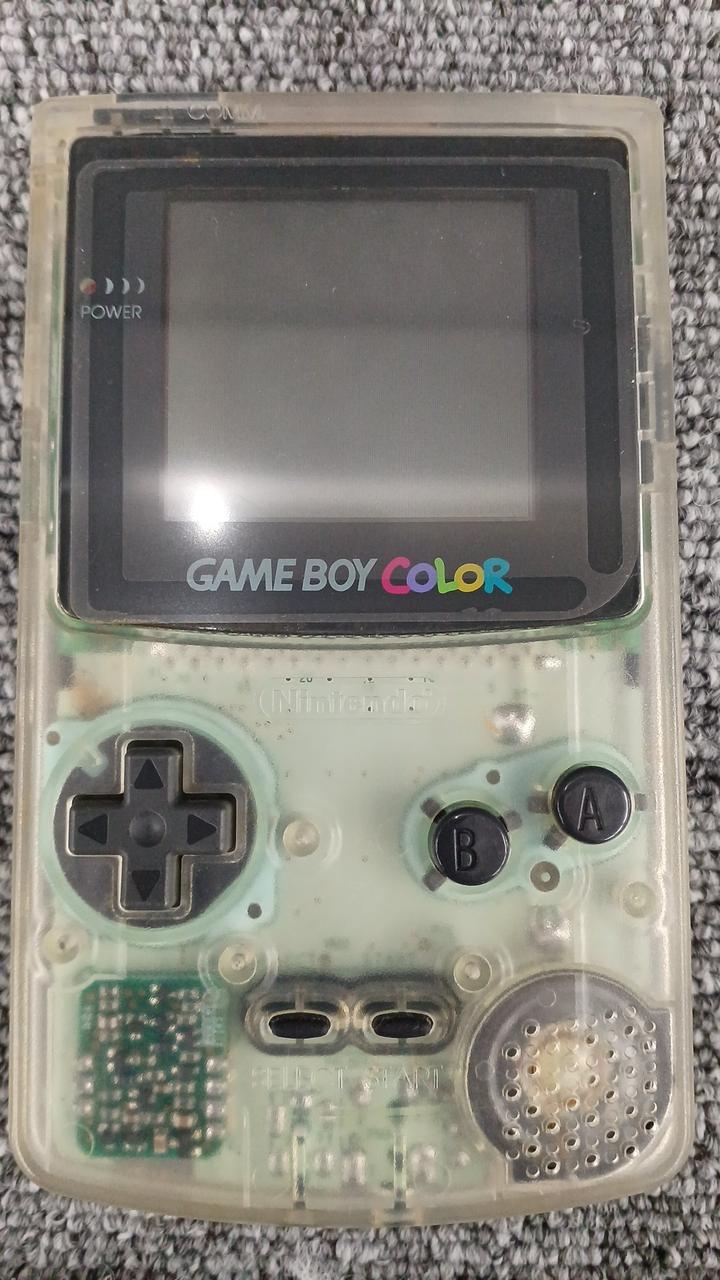 Nintendo Gameboy Color Clear CGB-001 Used in Japan – The Japan Pride