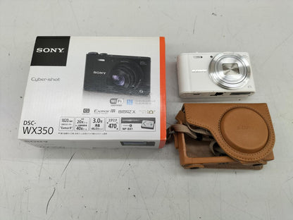 Sony Compact Digital Camera Model number: DSC-WX350 Used in Japan