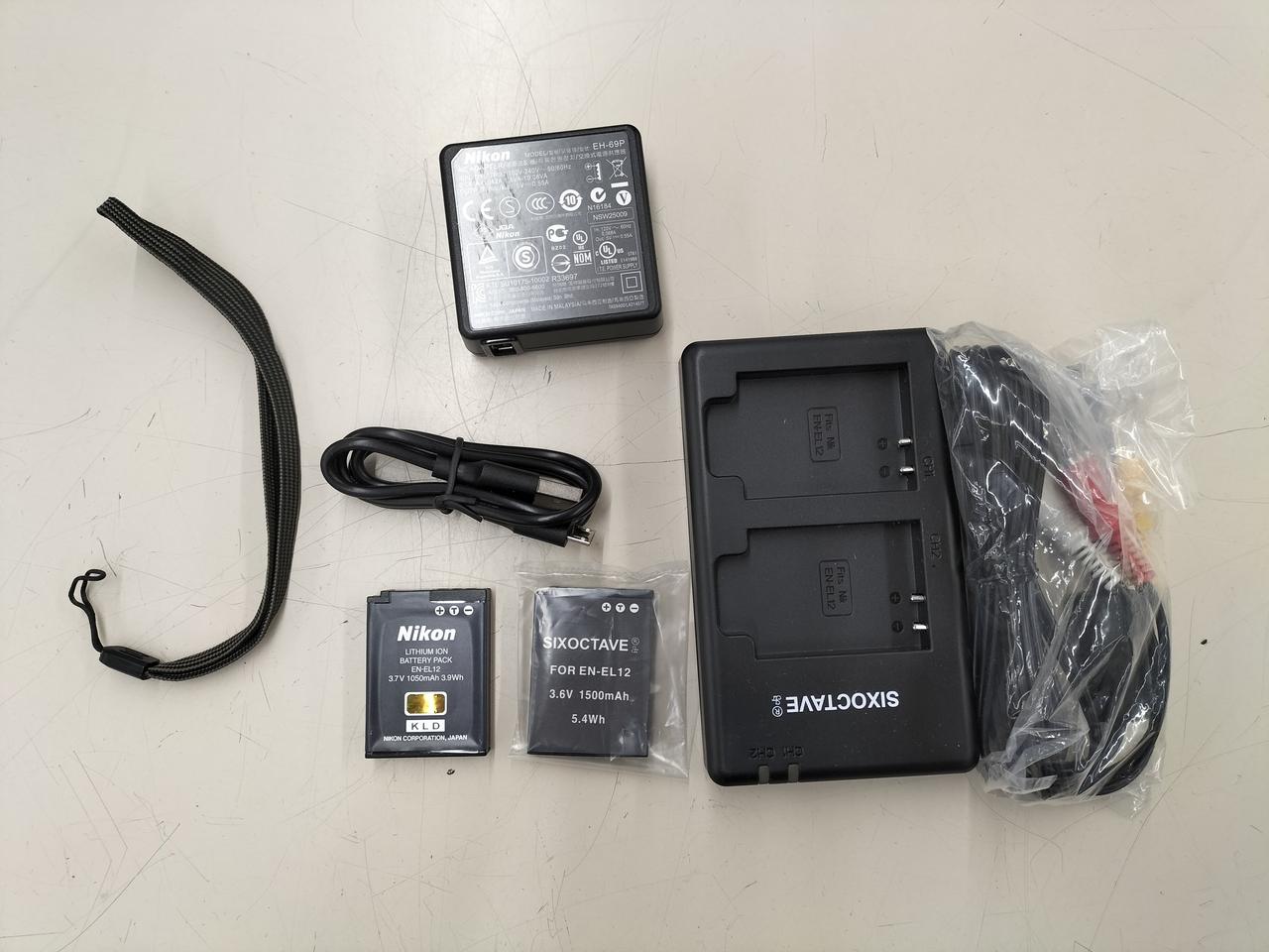 Nikon Compact Digital Camera Model number: COOLPIX S9100 Used in Japan