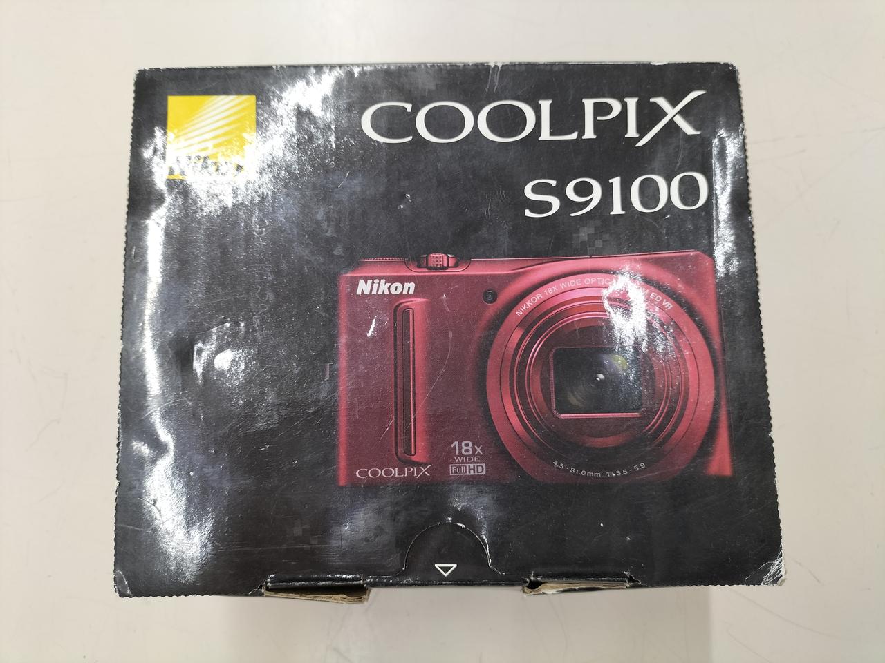 Nikon Compact Digital Camera Model number: COOLPIX S9100 Used in Japan