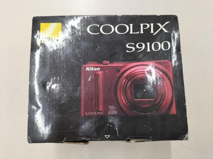 Nikon Compact Digital Camera Model number: COOLPIX S9100 Used in Japan