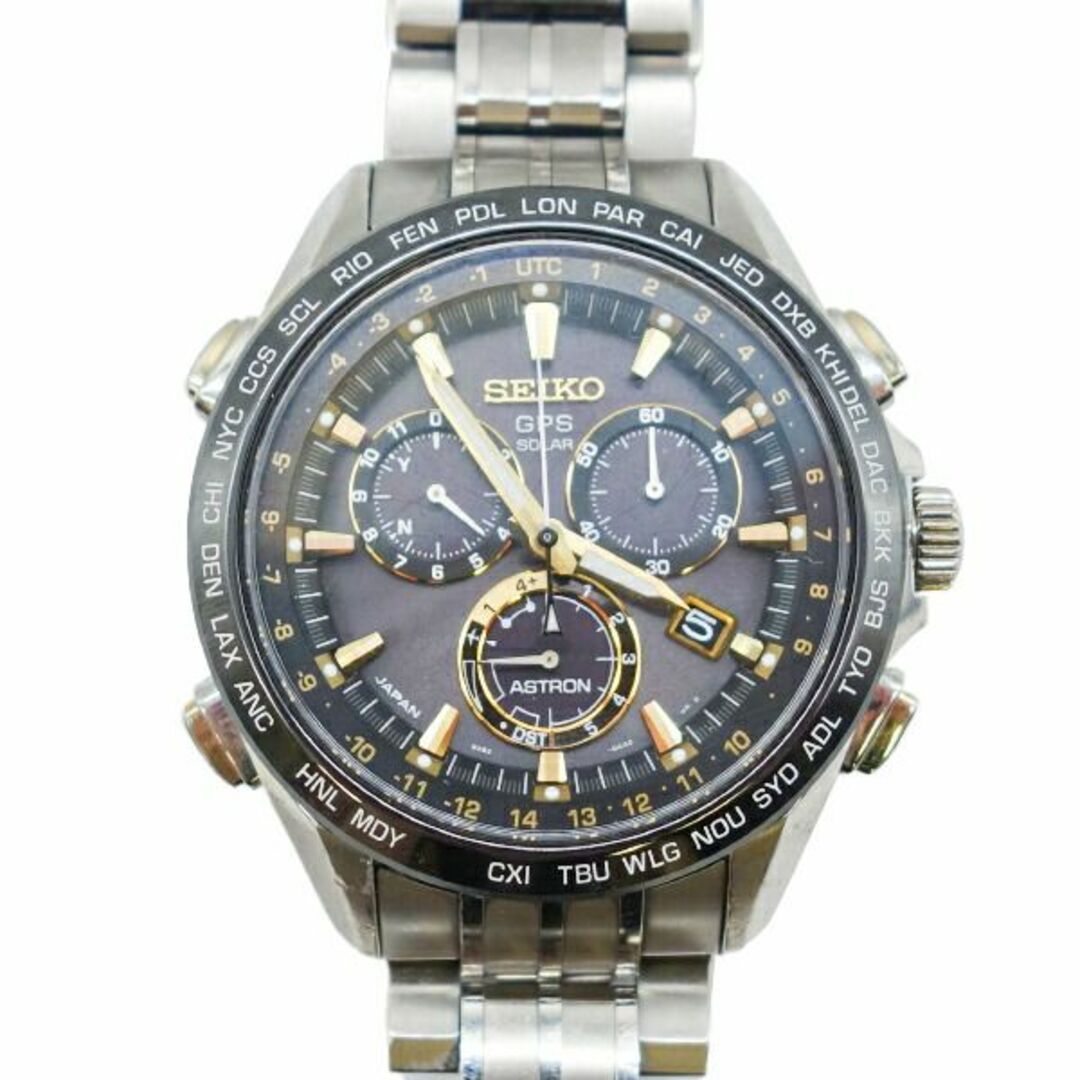 Seiko Watch ASTRON 8X82-0ab01 GPS solar titanium men's Used