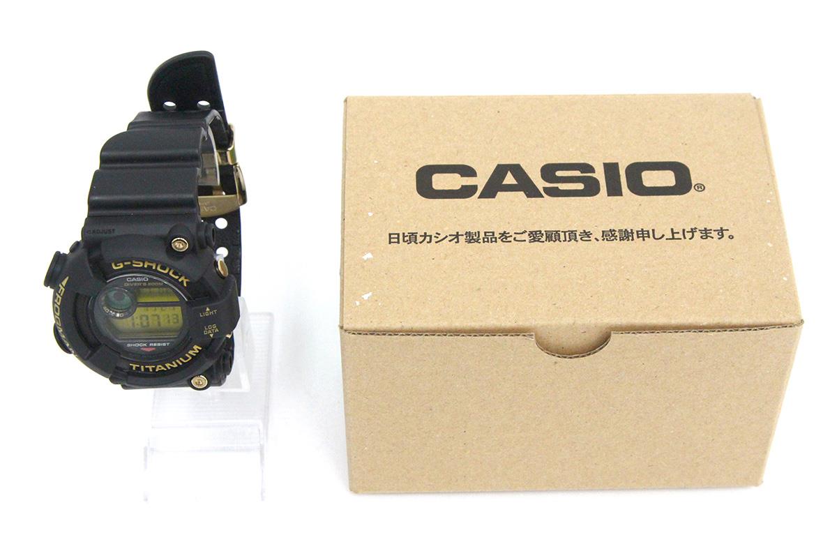 CASIO G-SHOCK Watch FROGMAN Black DW-8201NT Used in Japan