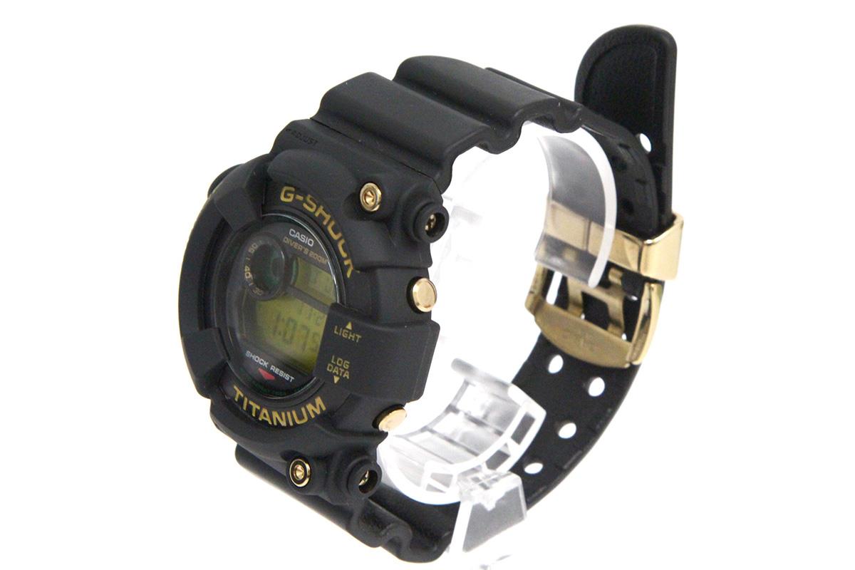 CASIO G-SHOCK Watch FROGMAN Black DW-8201NT Used in Japan