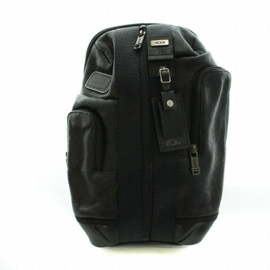 TUMI ALPHA BRAVO Sling Bag One Shoulder Bag Black Used in Japan