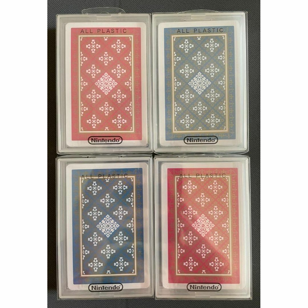 Nintendo Playing Cards Nap 622 Red/Indigo Set of 2 each Used in Japan