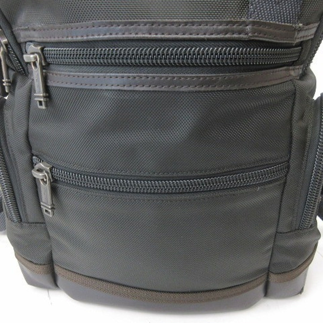 TUMI ALPHA BRAVO KNOX Rucksack Business A4 Black Used in Japan